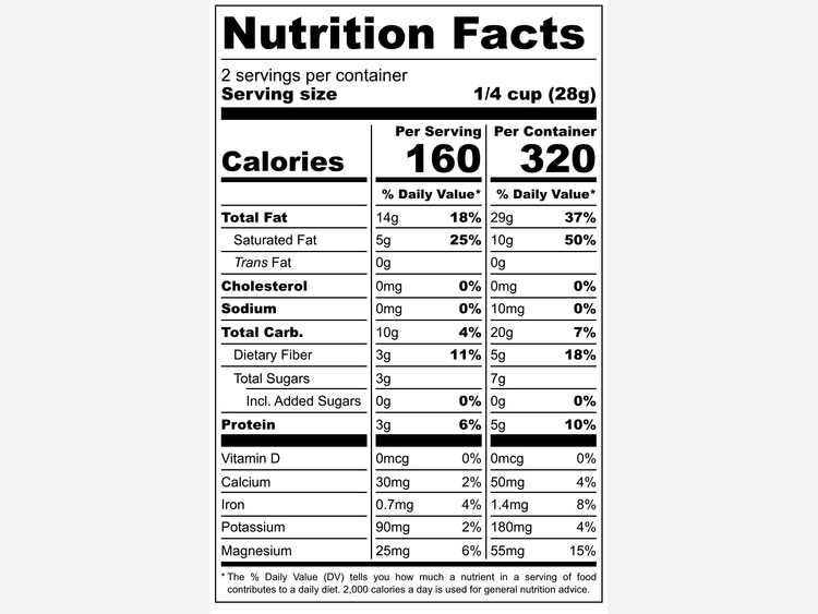 Cherry berry granola nutrition facts